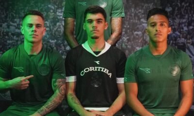 Coritiba lança novo uniforme número 3; veja fotos e valores